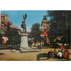 Pelican. Gradina zoologica Bucuresti. Carte postala circulata