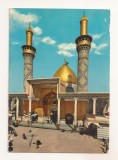 FA143 -Carte Postala- IRAK - The Golden holy mausoleum of Hadhrat Al-Abbas, Kerbela (Iraq), circulata 1971