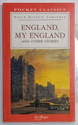 ENGLAND , MY ENGLAND AND OTHER STORIES by DAVID HERBERT LAWRENCE , 2002 , CD INCLUS * foto