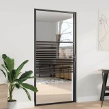 vidaXL Ușă de interior Negru 102.5 x 201.5 cm 42012456