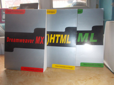 LIVIU DUMITRASCU - XML / (X)HTML / DREAMWEAVER MX * ( 3 VOL ) , 2003 foto