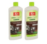 Set 2 solutii BIO anticalcar pentru espressor automat Melitta 6779372, 2 x 250 ml