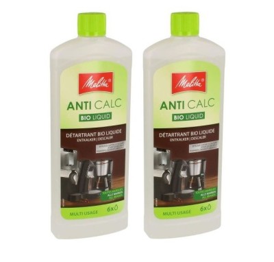 Set 2 solutii BIO anticalcar pentru espressor automat Melitta 6779372, 2 x 250 ml foto