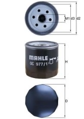 MAHLE OC 977/1 Filtru ulei