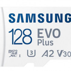 Card memorie Samsung MB-MC128KA/EU EVO Plus, MicroSDXC, 128GB, UHS-I + Adaptor SD