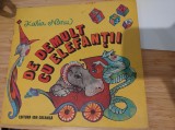 De demult cu elefanții - Katia Nanu, Dana Schobel-Roman (Ilustrații) - Ed. Ion Creangă 1984 - Carte Copii, Poezie Rară