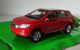 Macheta Lexus RX 450h 2010 rosu- Welly 1/36