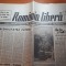ziarul romania libera 11 iulie 1990-greva de la conbinatul de hartie letea bacau