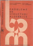 Probleme de structuri algebrice - C. Nastasescu