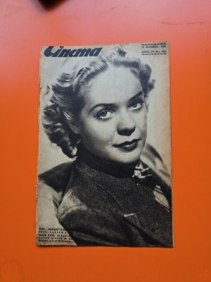 Revista Cinema nr. 406/10.12.1938 - foto