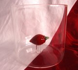 PAHAR STICLA BOROSILICATA AMATI LIFESTYLE DECOR CAPSUNA PAHAR APA / CEAI