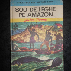 JULES VERNE - 800 DE LEGHE PE AMAZON (1974, editie cartonata)