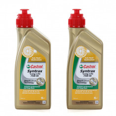 Set 2 Buc Ulei transmisie manuala Castrol Syntrans Long Life 75W-90 1L