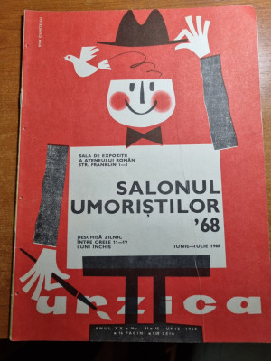 Revista umoristica urzica - 15 iunie 1968 foto