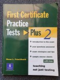 FIRST CERTIFICATE PRACTICE TESTS PLUS 2