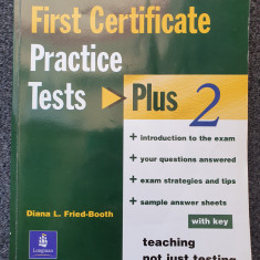 FIRST CERTIFICATE PRACTICE TESTS PLUS 2