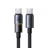 Cablu Date si Incarcare USB-C - USB-C McDodo CA-8200 Colorful, 100W, 1.2m, Negru, Universal