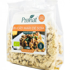 Bucati Mari de Soia Bio (8mm) Pronat 200gr