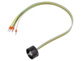 Element de contact IP40 pentru cabluri 300mm, NO 10mA