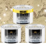 Vopsea Decorativă de Lux Argentina &ndash; Maro Aluna | Pachet 1.5L (2&times;0.5L + 0.5L), Efect 3D Stelat-Toro Decor