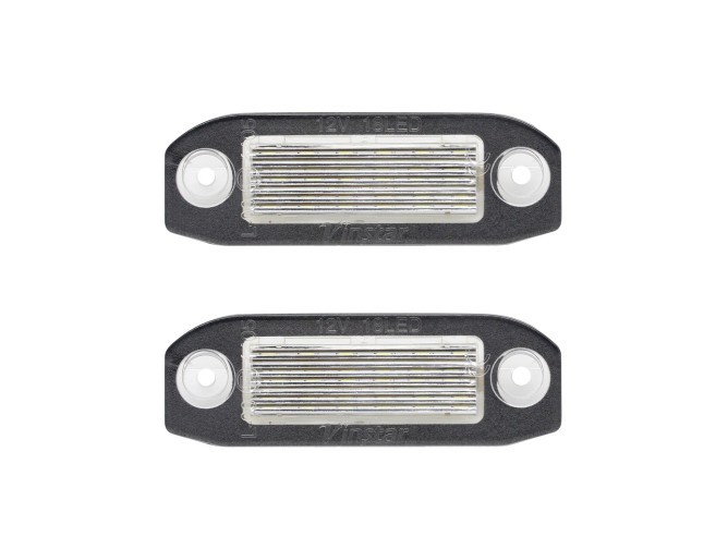 Set 2 buc lampa numar spate VOLVO C70 (M), 03.2006-2013; S40/V50 (MS/MW), 2003-2012; S60/V60 (Y20), 04.2010-2015; S80, 2004-2015; V70 (BW), 03.2007-2
