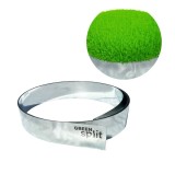 Banda Rasenkante metal Alu/Zinc 15cm x 15m pentru gazon și straturi