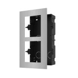 Panou frontal pentru 2 module de videointerfon modular Hikvision DS-KD-
