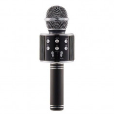 Microfon karaoke WS-858 , Boxa Inclusa, SD Card, USB, AUX foto