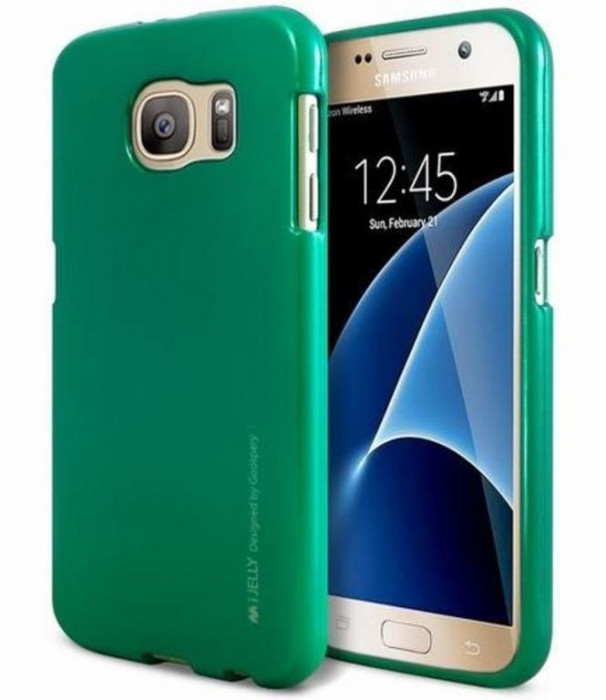 Husa Silicon Samsung Galaxy S7 g930 Green Mercury i Jelly&nbsp;
