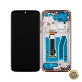 Display cu Touchscreen Motorola Moto G8 Plus cu Rama Rosu (Dark Red) Service Pack 5D68C15529