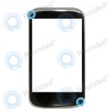 Husa frontala HTC Desire C, piesa de schimb argintie LH120613