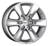 Jante TOYOTA LAND CRUISER 90-95 8J x 18 Inch 6X139,7 et0 - Mak Sierra Hyper Silver - pret / buc, 8, 6