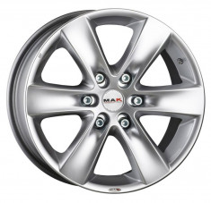 Jante TOYOTA LAND CRUISER 90-95 8J x 18 Inch 6X139,7 et0 - Mak Sierra Hyper Silver - pret / buc foto