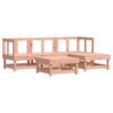 Set mobilier relaxare de gradina, 5 piese, lemn masiv douglas