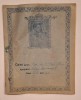 Caiete școlare 1940 cu Regele Carol II &amp; Marele Voievod Mihai &ndash; Liceul Sf. Andrei &ndash; set 2 buc.