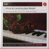 6CD Compilatie - Alicia De Larrocha: Plays Mozart (boxset)