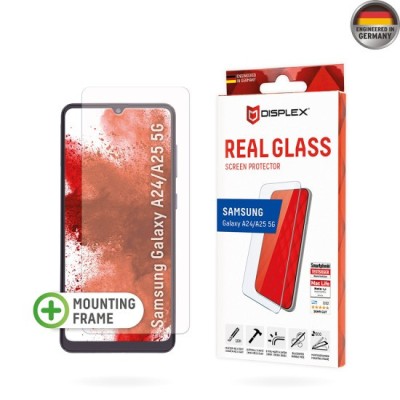Folie pentru Samsung Galaxy A24 / A25 5G - Displex Real Glass 2D - Clear foto