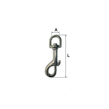 CARABINA BRELOC CU ARC SI INEL ROTATIV 11X67M