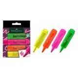 Set 4 markere evidentiatoare - Gen Z | Faber-Castell