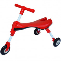 Tricicleta copii pliabila fara pedale - Rosu foto