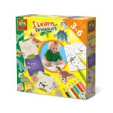 Joc educativ pentru copii - Invat Dinozaurii, 3-6 ani, SES Creative