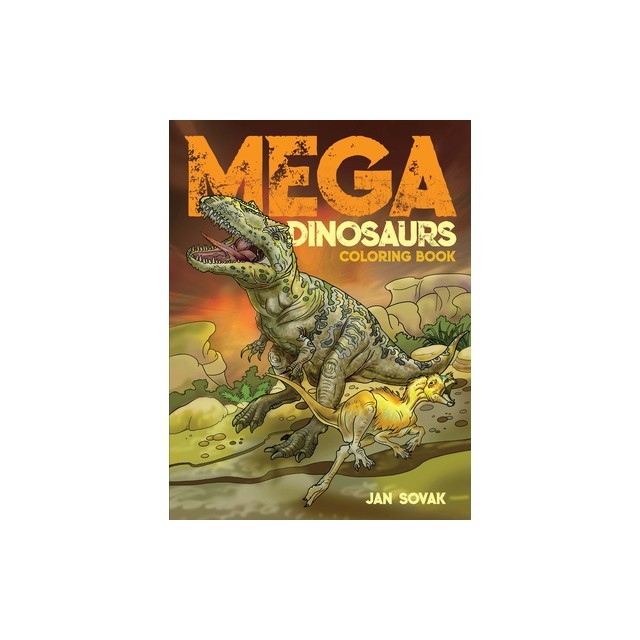 Mega Dinosaurs Coloring Book