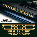 Set Protectie Praguri Skoda Fabia-Model 1 &ndash; Stickere Auto
