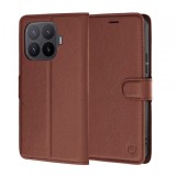 Husa pentru Xiaomi 17T Pro, Techsuit, Leather Folio, Maro