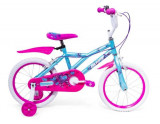 Cumpara ieftin Bicicleta pentru copii Huffy So Sweet, roti 16inch, Cadru Otel (Albastru)