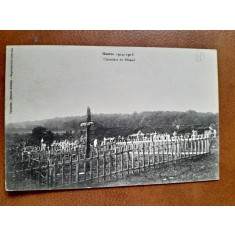 Carte postala Guerre 1914-1915, Cimetiere du Petand, perioada interbelica