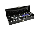 Set tubulare cu antrenor pentru baia de ulei, 3/8&quot;, 18 elemente, Geko G02711