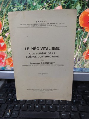 Le neo-vitalisme a la lumiere de la science contemporaine, A. Kotsowsky 1932 177 foto