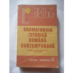 Dramaturgia Istorica Romana Contemporana (raceala-sorescu,etc - Ion Nistor ,267126
