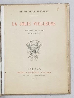 Restif de la Bretonne - La jolie vielleuse foto